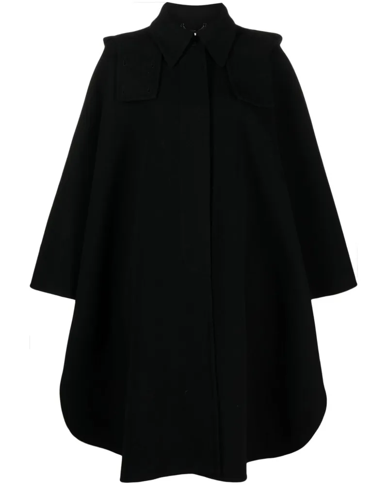 Chloé Klassisches Cape - Schwarz Schwarz