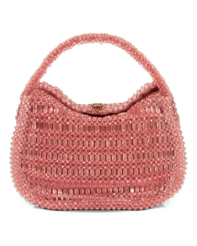 Etro Kleine Pony Tasche mit Perlenstickerei - Rosa Rosa