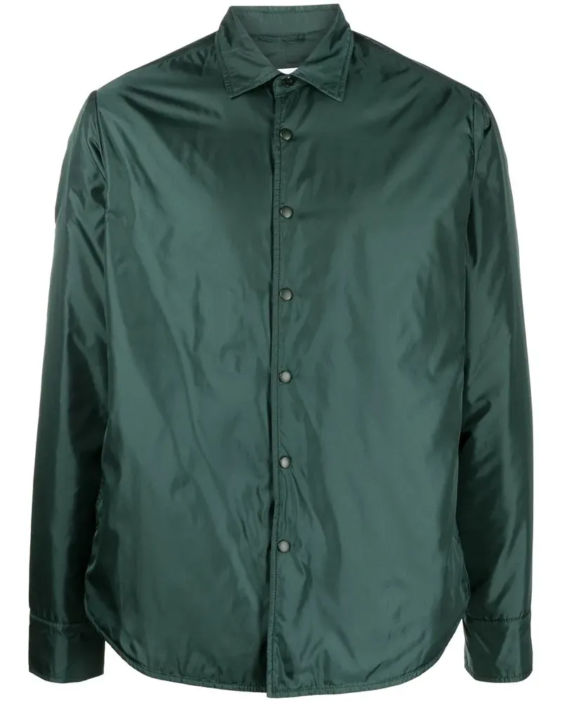 ASPESI Gefütterte Hemdjacke - Grün Grün