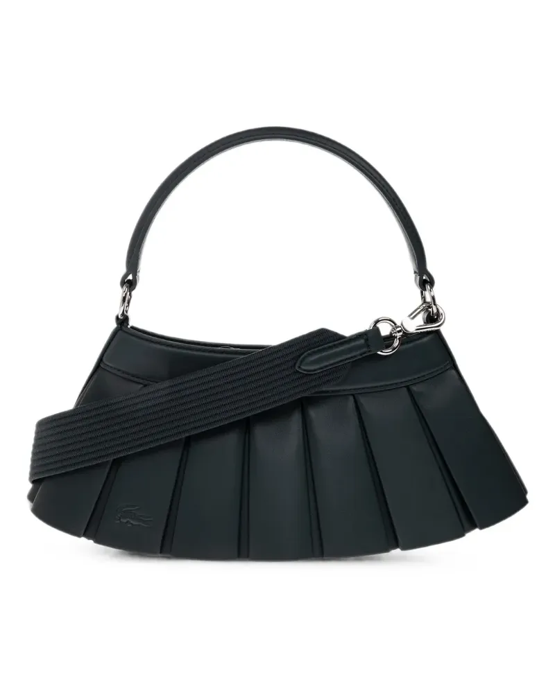 Lacoste H Lenglen pleated leather tote bag - Grün Grün