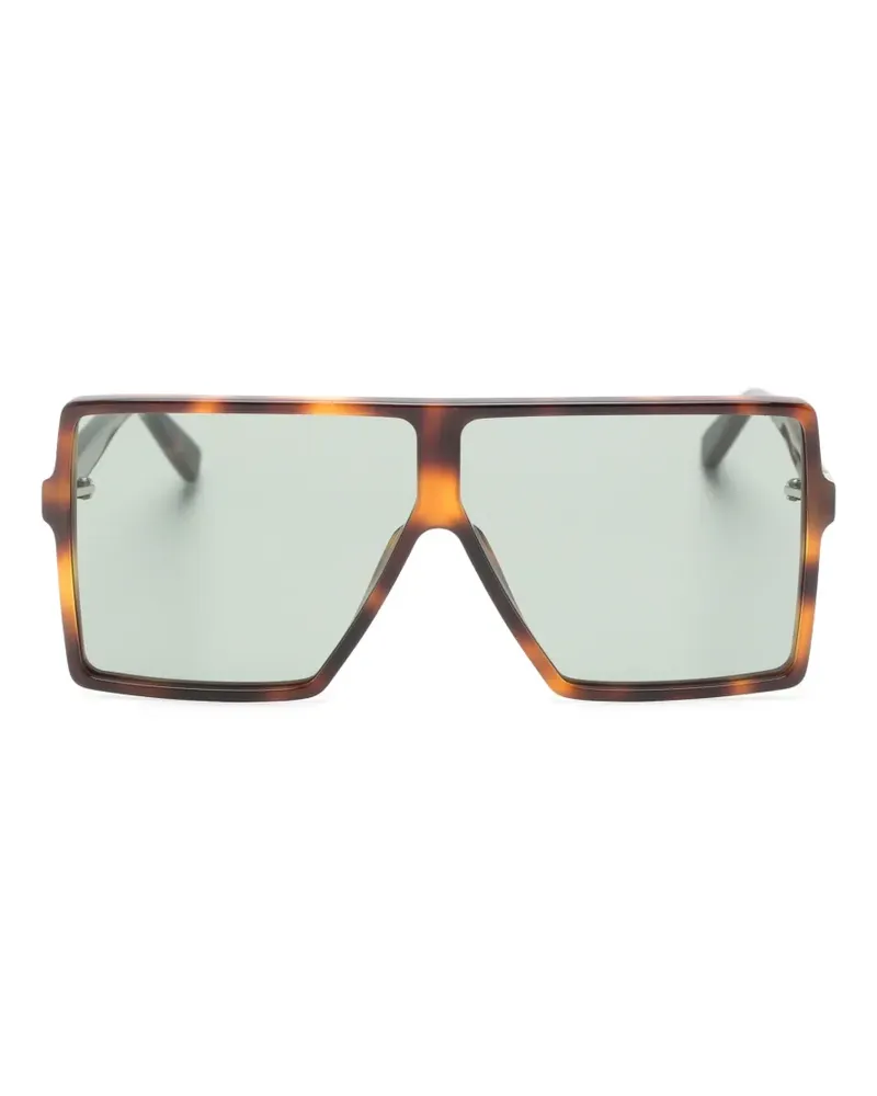Saint Laurent Eckige SL 909 Betty Sonnenbrille - Braun Braun