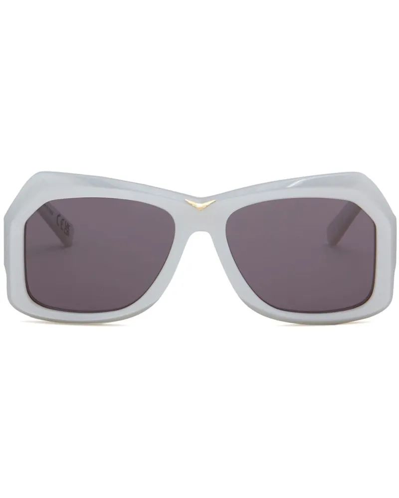 Marni Tiznit Sonnenbrille mit Oversized-Gestell - Nude Nude