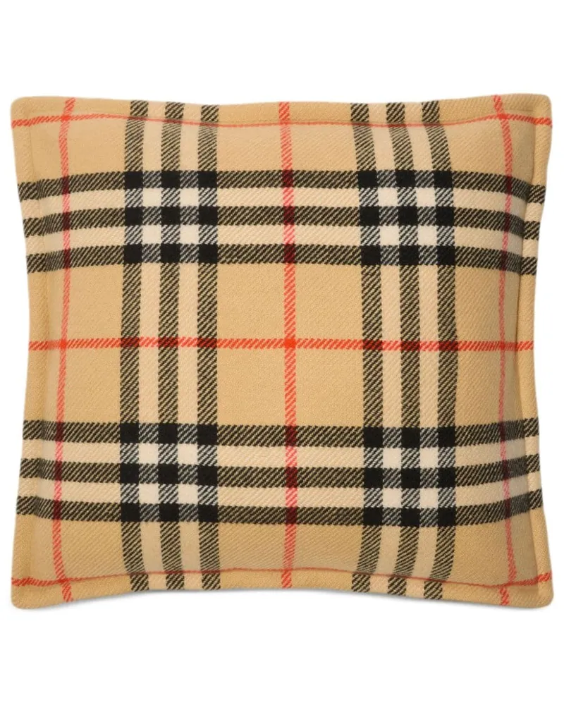 Burberry Kissen mit  Check (54cm x 54cm Nude