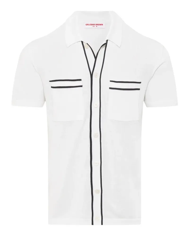Orlebar Brown Keeling shirt - Weiß Weiß