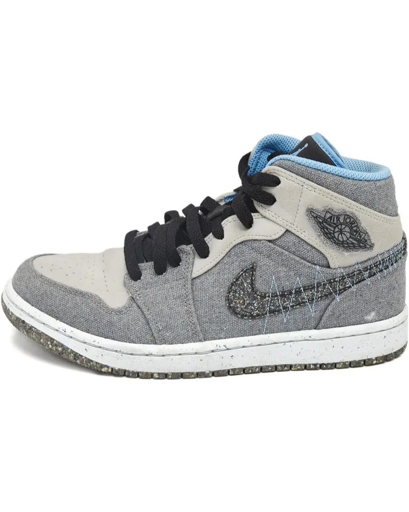 Jordan Air  1 Mid Sneakers - Grau Grau