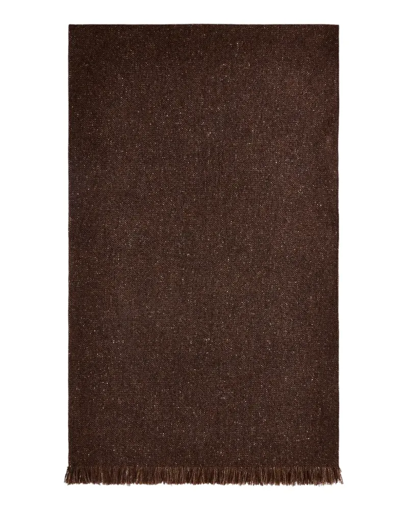 Ralph Lauren Schal mit Fransen - Braun Braun