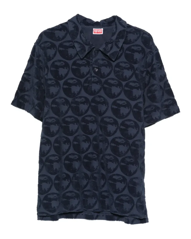 Kenzo short-sleeve polo shirt - Blau Blau