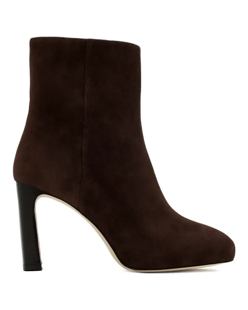 Stuart Weitzman side-zip ankle boots - Braun Braun