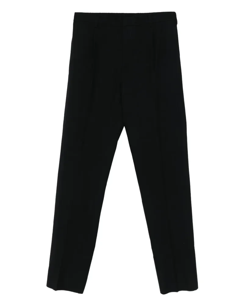 Givenchy wool pleated-front trousers - Schwarz Schwarz