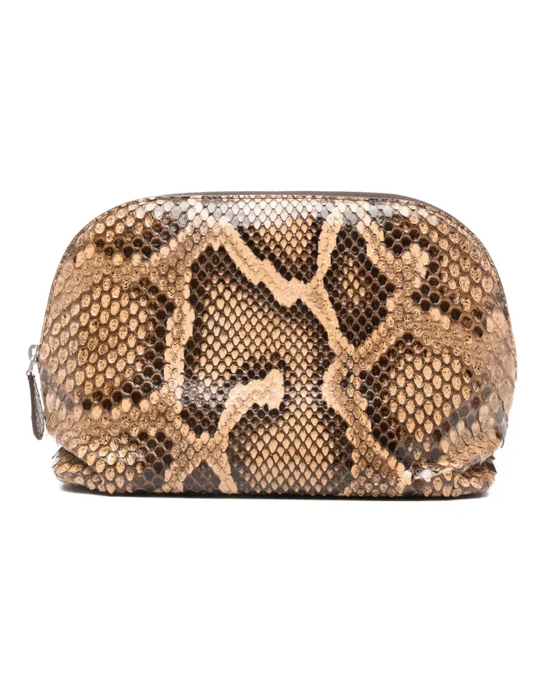 The Row Agnes Clutch - Braun Braun