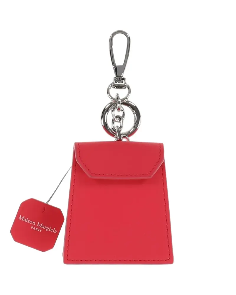 Maison Margiela Four Stitch Taschenanhänger - Rot Rot