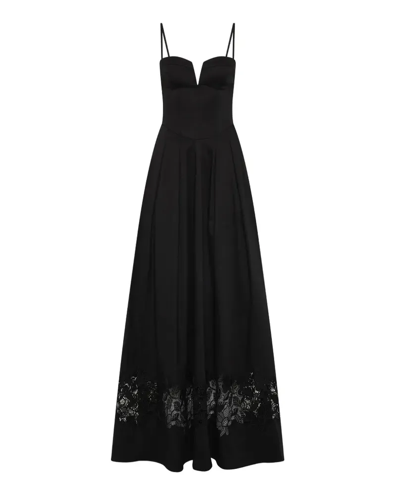 Rebecca Vallance Clarinelle Maxikleid - Schwarz Schwarz