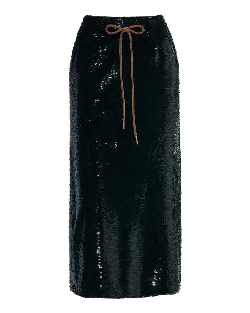 Simone Rocha Column skirt - Schwarz Schwarz