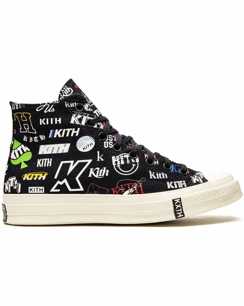 Converse x Kith Chuck 70 Hi Sneakers - Schwarz Schwarz