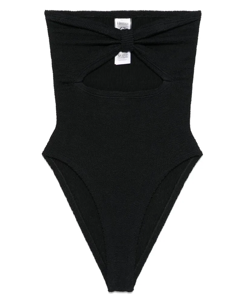 Hunza G Alana Badeanzug - Schwarz Schwarz