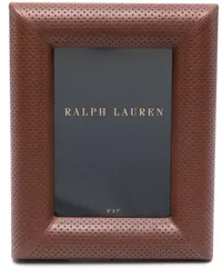 Ralph Lauren Home Durham Bilderrahmen aus Leder Braun