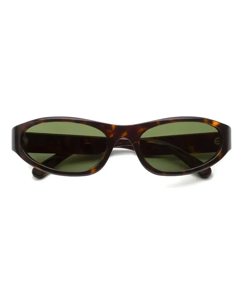 Marni x RETROSUPERFUTURE Yozamei biker-frame sunglasses - Braun Braun