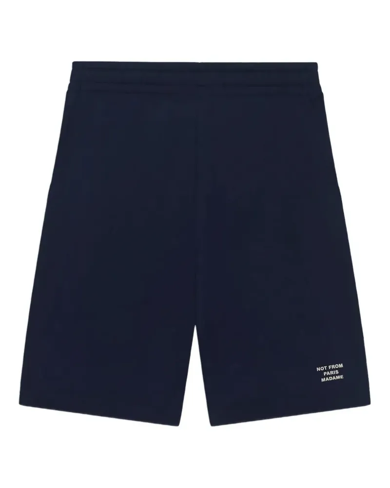 Drôle de Monsieur elastic-waistband shorts - Blau Blau
