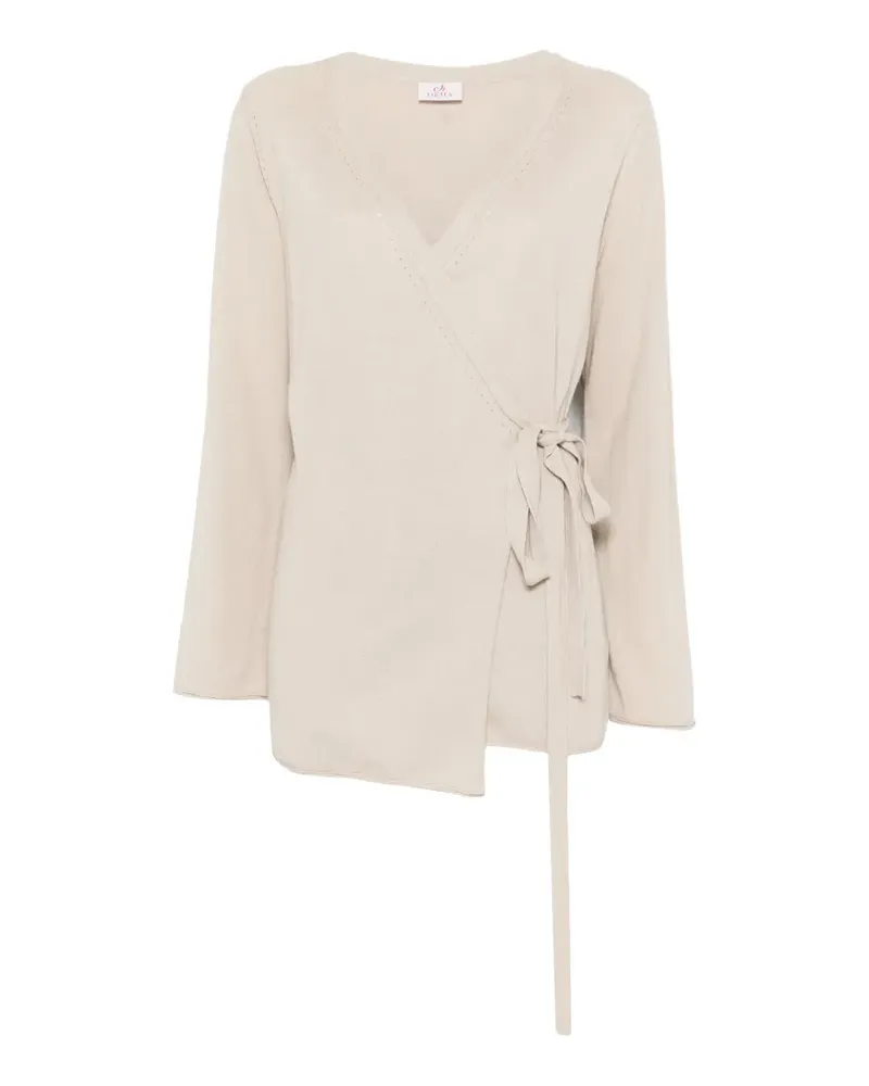 Deha Wickeltop mit V-Ausschnitt - Nude Nude