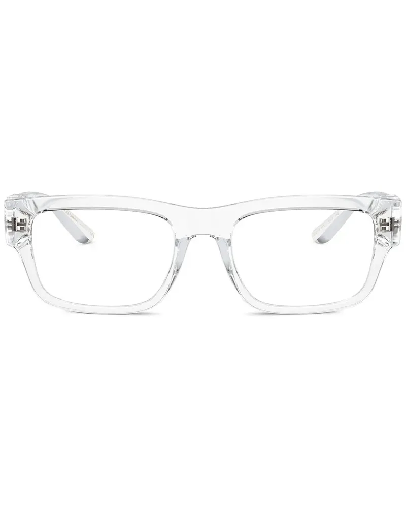 Dolce & Gabbana Brille mit eckigem Gestell - Weiß Weiß