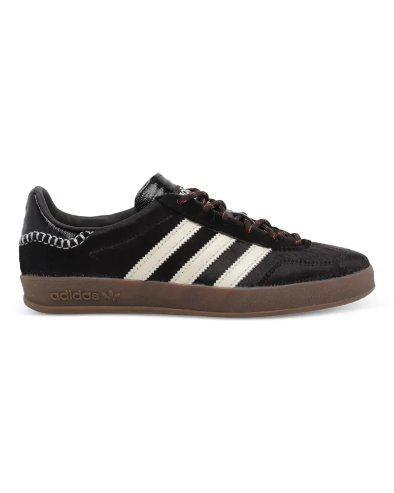 adidas Gazelle Sneakers mit Ponyhaar - Schwarz Schwarz