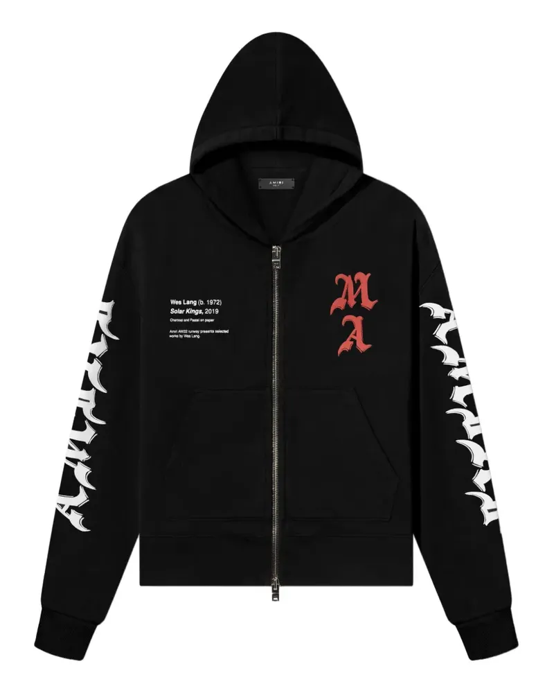 Amiri Wes Lang Solar Kings hoodie - Schwarz Schwarz
