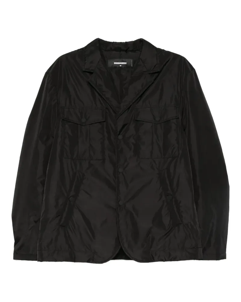 Dsquared2 Jacke mit Klappentaschen - Schwarz Schwarz