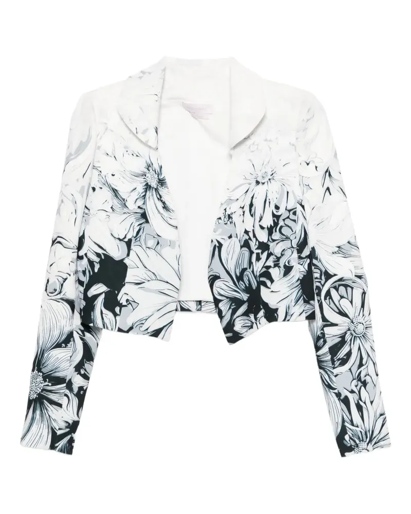 Saiid Kobeisy Cropped-Jacke mit Print - Nude Nude