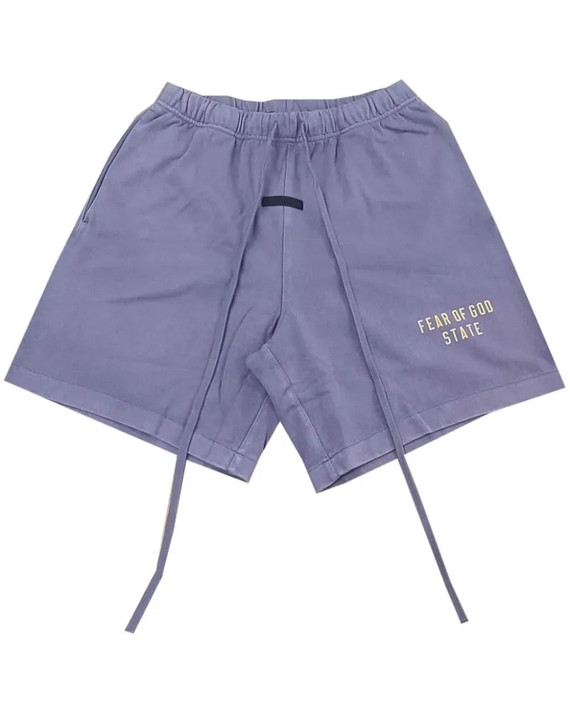 Fear of God Shorts mit Logo-Print - Violett Violett