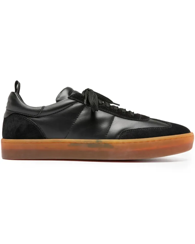 Officine Creative Italia Sneakers mit Schnürung - Schwarz Schwarz