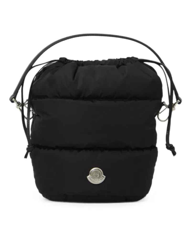 Moncler Caradoc quilted bucket bag - Schwarz Schwarz