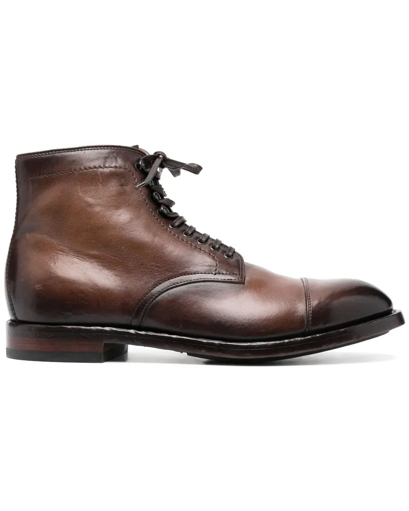 Officine Creative Italia Anatomia 013 Schnürstiefel - Braun Braun