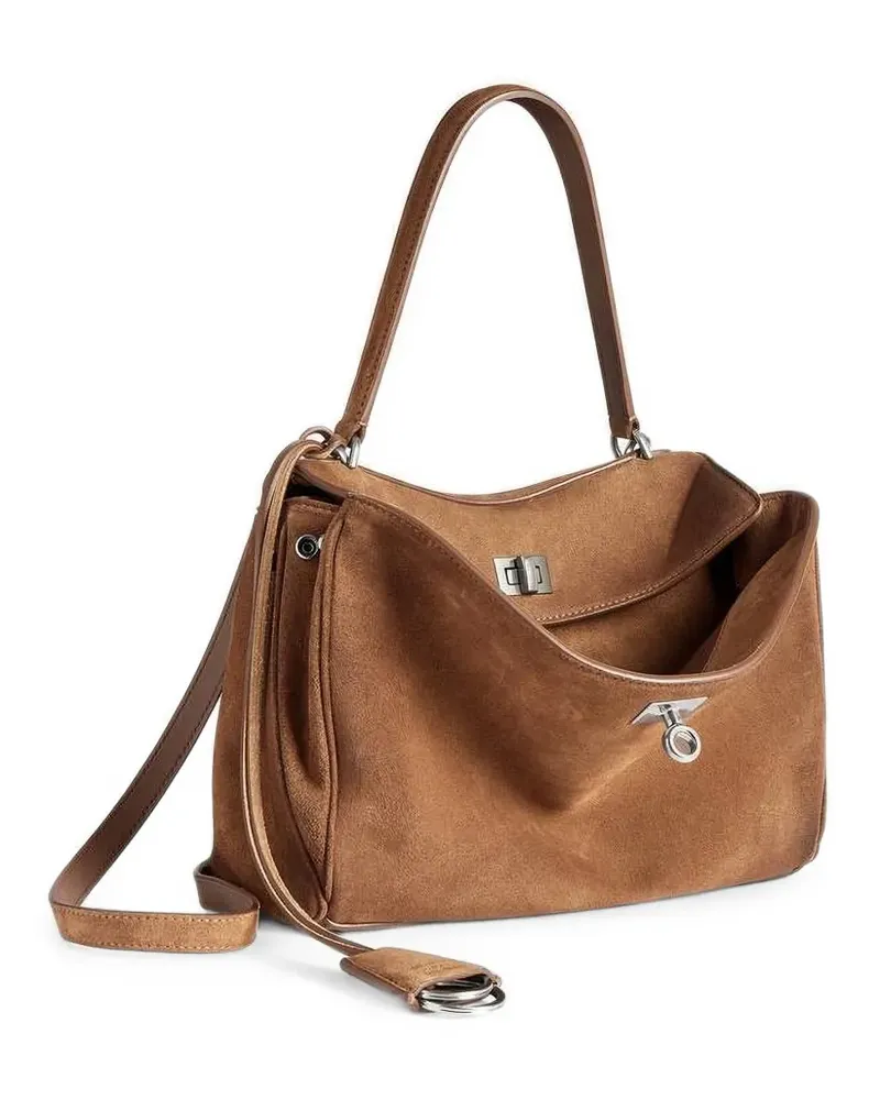 Balenciaga Kleine Rodeo Sling Schultertasche - Nude Nude