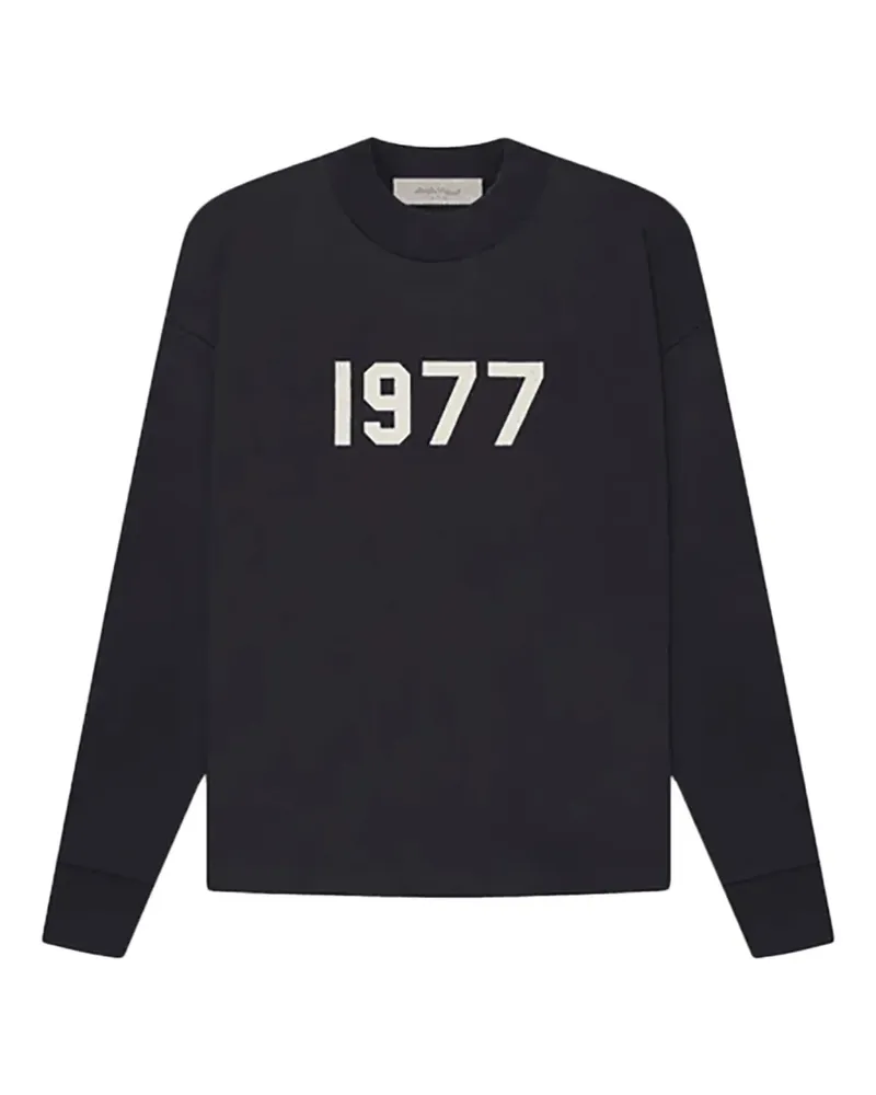 Fear of God 1977 Langarmshirt - Schwarz Schwarz