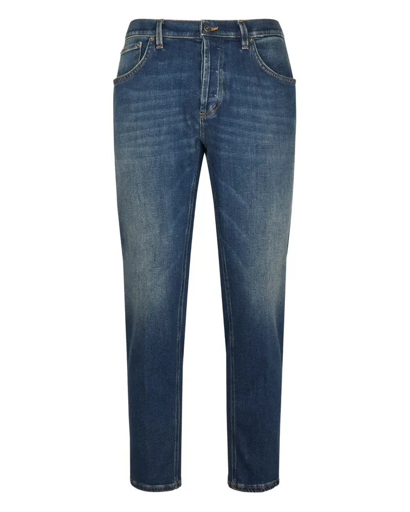 Dondup Jeans mit Gürtelschlaufen - Blau Blau