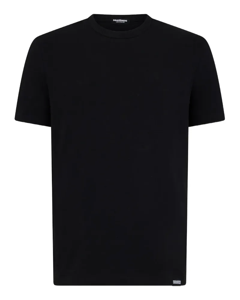 Dsquared2 Dominate Your Sport T-Shirt mit rundem Ausschnitt - Schwarz Schwarz