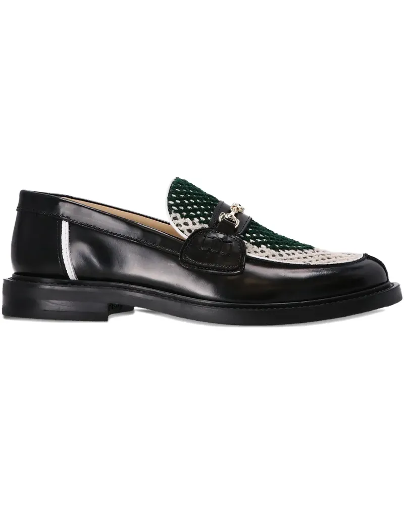 Filling Pieces Loafer in Lochstrick - 191 BLACK 191