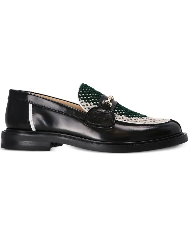 Filling Pieces Loafer in Lochstrick - 191 BLACK 191