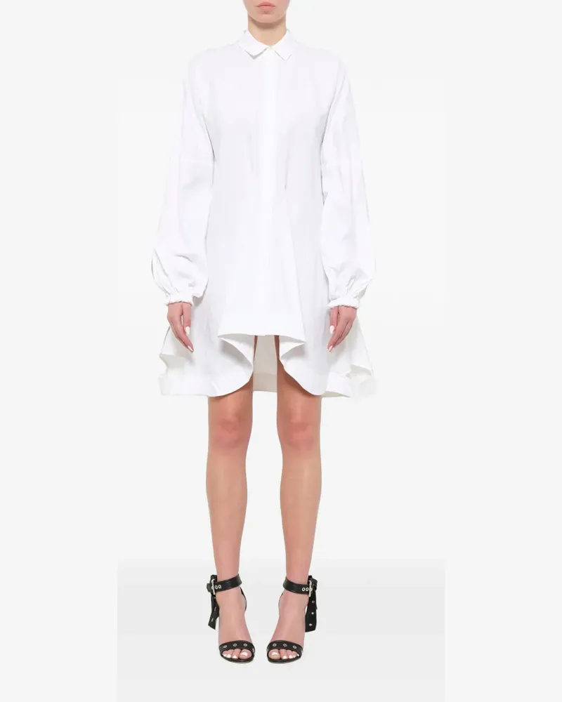 J.W.Anderson Klassisches Hemdkleid - Weiß Weiß