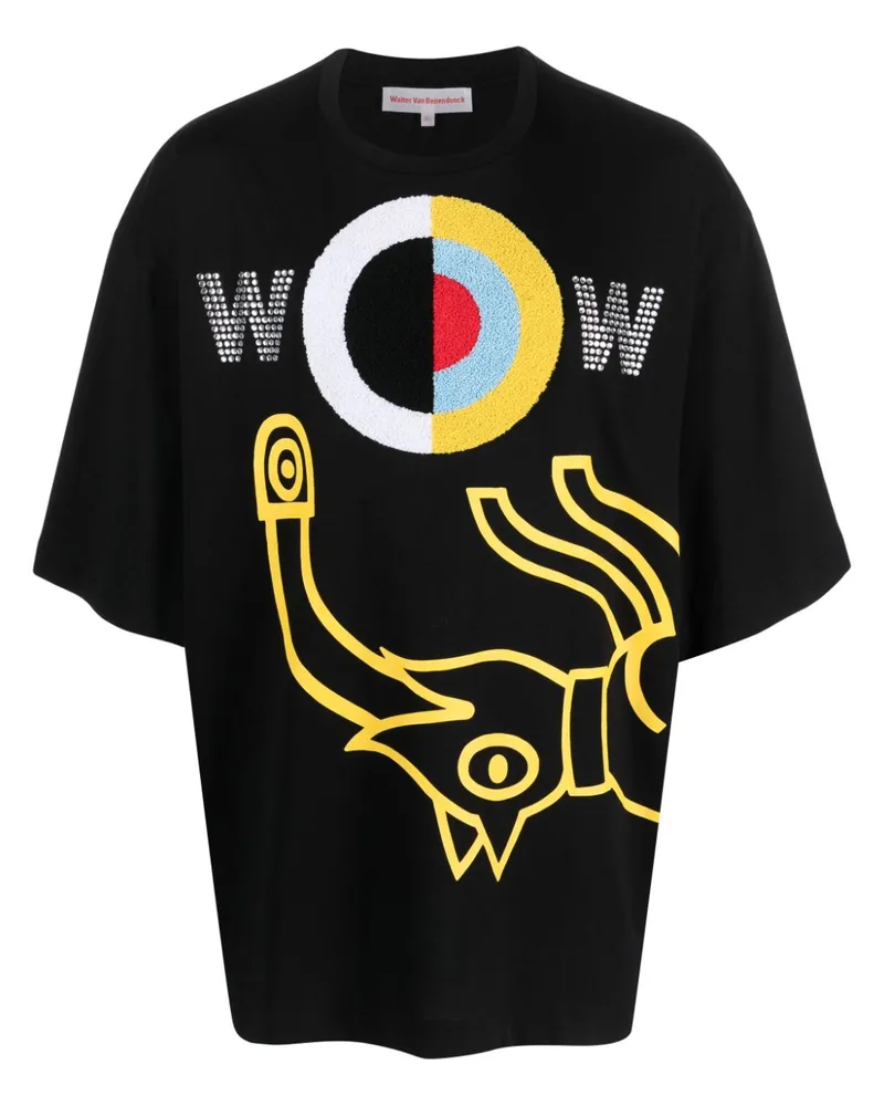 Walter van Beirendonck Master T-Shirt Schwarz