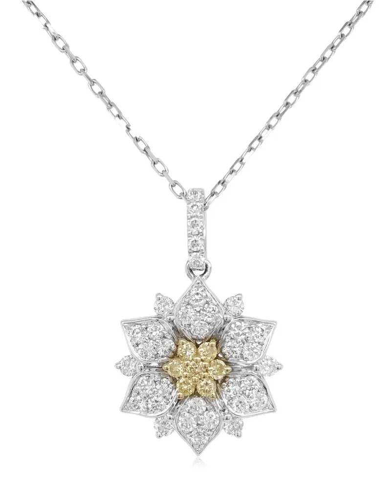 HYT Jewelry Halskette aus Platin - Silber Silber