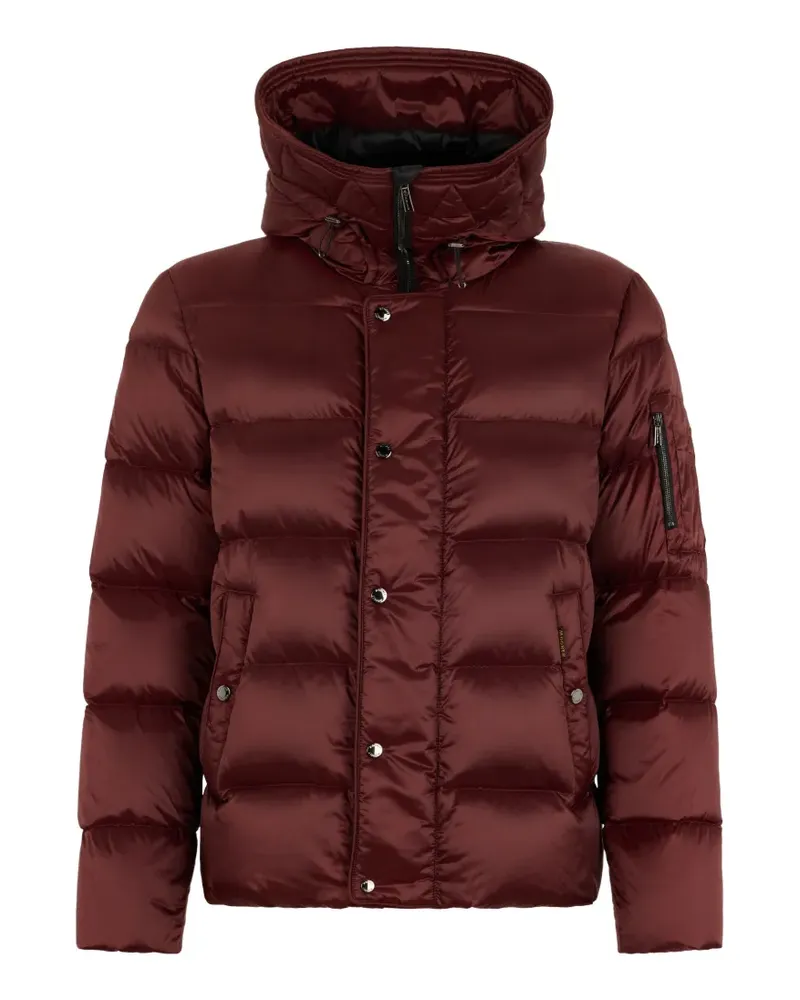 MOORER Gefütterte Kapuzenjacke - Rot Rot