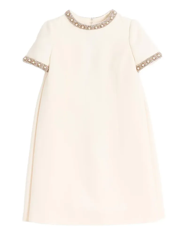 Valentino Garavani Crepe Couture Minikleid mit Stickerei - Nude Nude