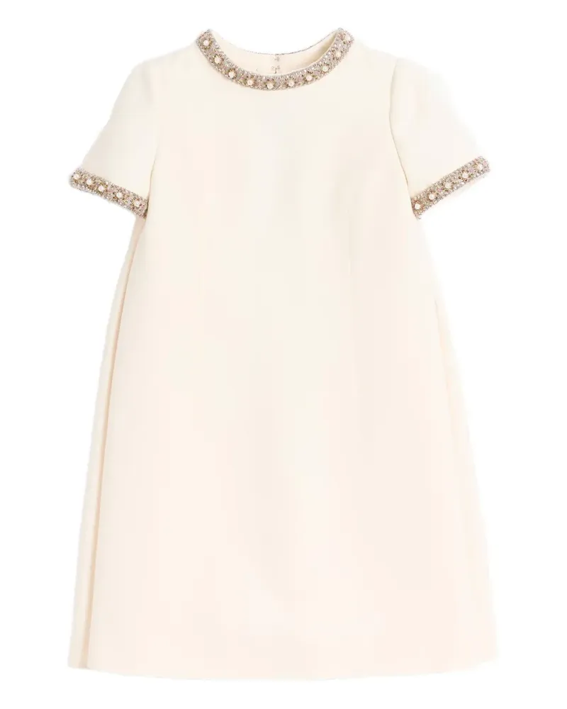 Valentino Garavani Crepe Couture Minikleid mit Stickerei - Nude Nude