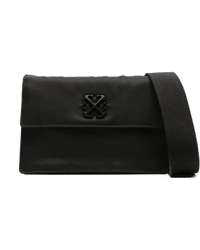 OFF-WHITE Soft Jitney 1.4 Kuriertasche - Schwarz Schwarz