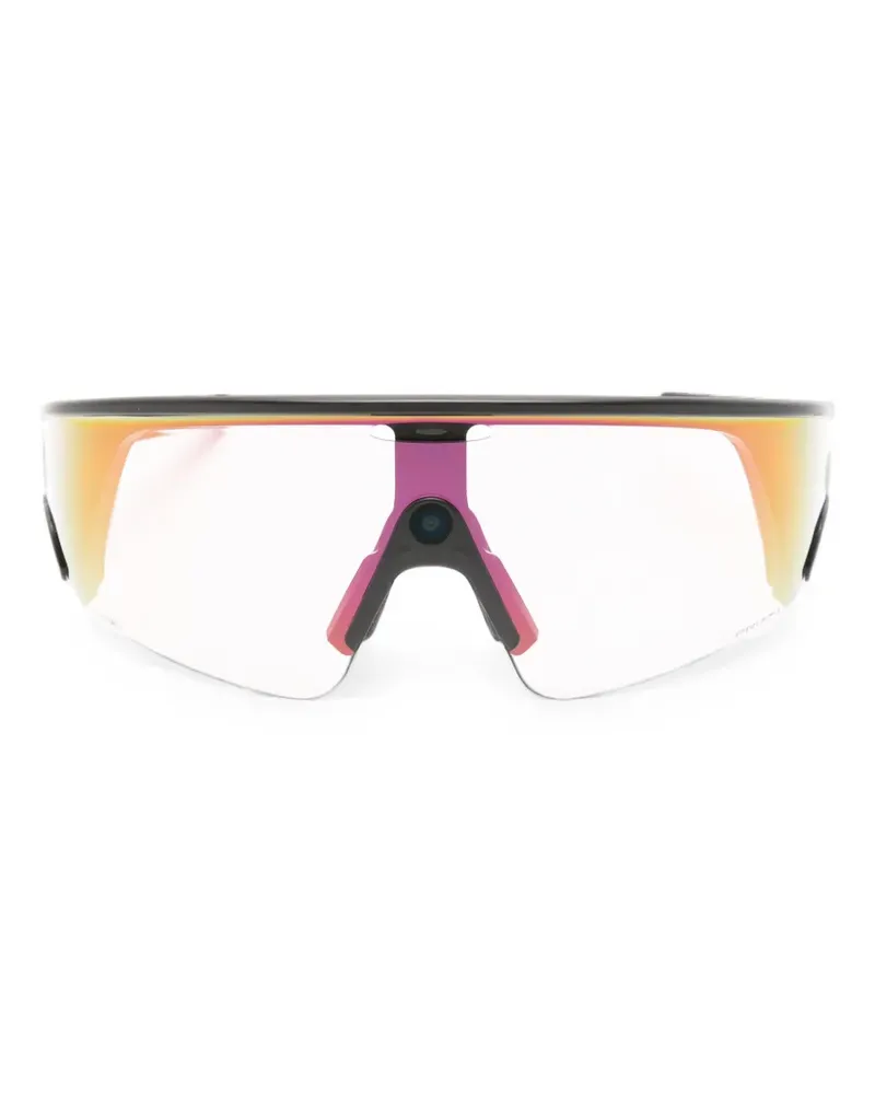 Oakley Prizm Transitions Brille mit geometrischem Gestell - Schwarz Schwarz
