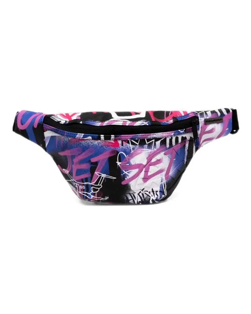 Sprayground graffiti-print belt bag - Violett Violett