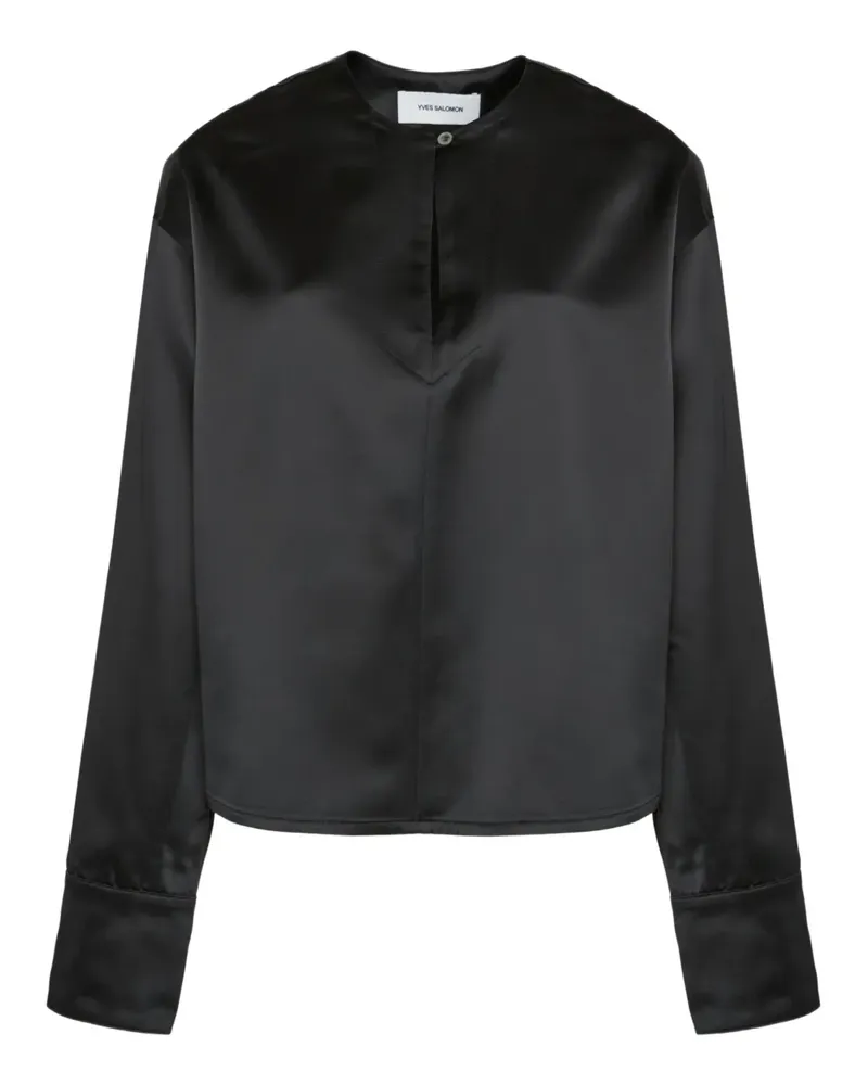 Yves Salomon Bluse aus Wollgemisch - C99 C99