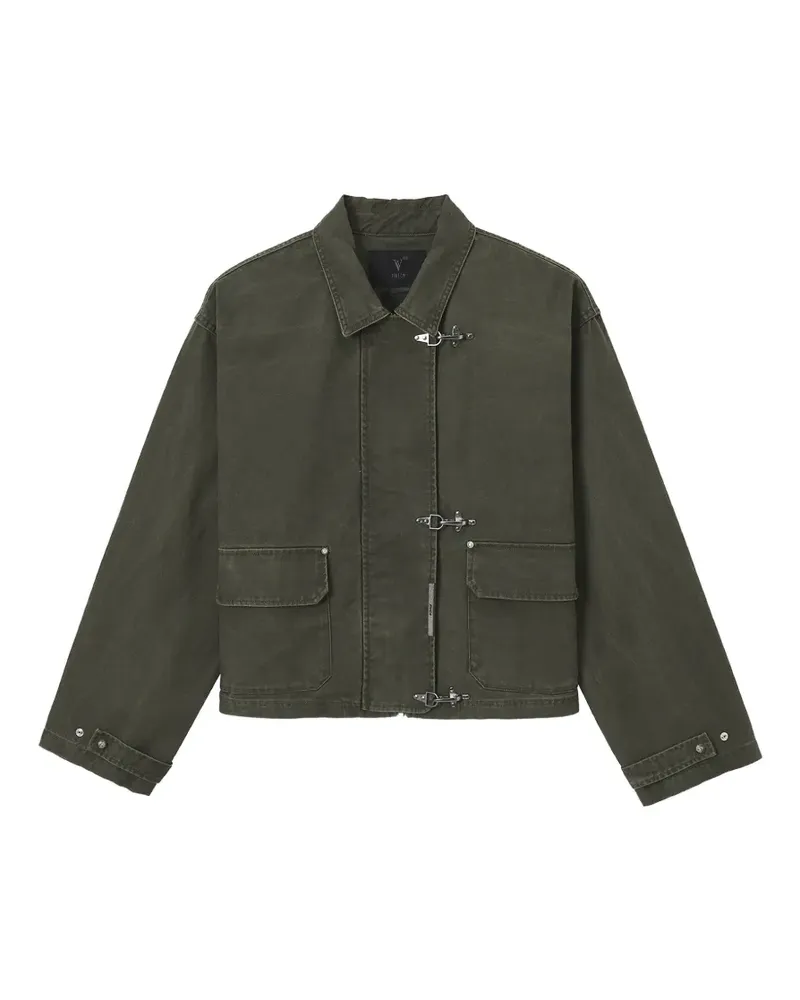 FIVE CM Jacke mit Klappentasche - Grün Grün