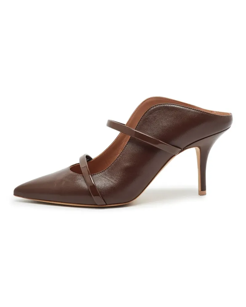 Malone Souliers Maureen Mules mit abgerundetem Absatz - Braun Braun